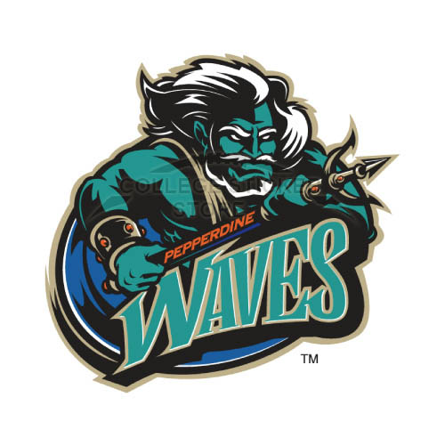 Personal Pepperdine Waves Iron-on Transfers (Wall Stickers)NO.5888